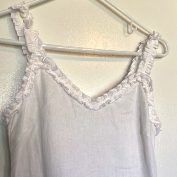 Abound White Linen Sunday Graduation Dress - Picture 3 of 6